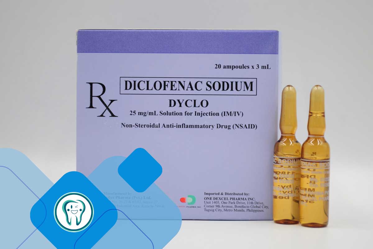  آمپول دیکلوفناک برای دندان درد