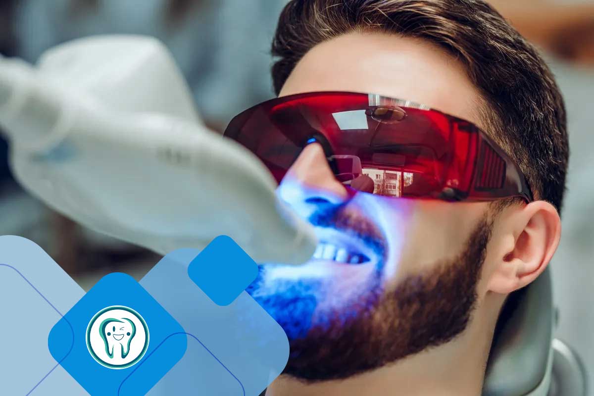 عوارض بلیچینگ با لیزر