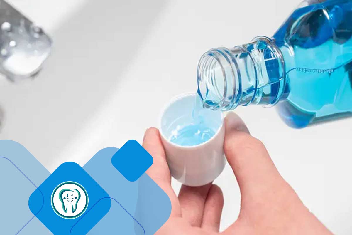 استفاده از هیدروژن پراکسید به عنوان دهانشویه