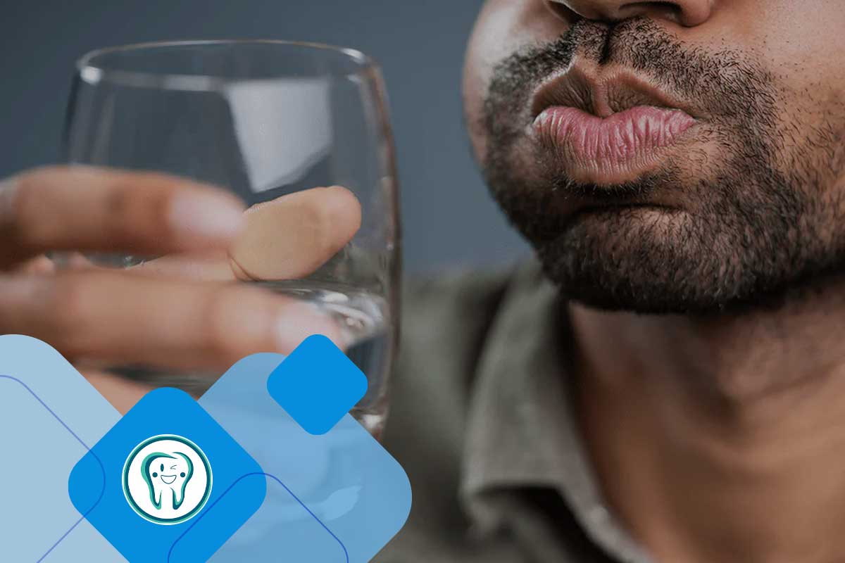 شستشوی دهان با محلول نمکی برای کنترل عفونت دندان